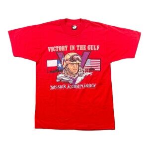 Vintage Screen Stars Gulf War U.S. Military 1990’s T-Shirt